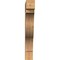 Ekena Millwork Funston Block Smooth Bracket, Western Red Cedar, 5 1/2"W x 34"D x 40"H BKT06X34X40FST05SWR - alternate 3